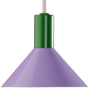 Jotex Zeleno-fialov&eacute; kovov&eacute; z&aacute;věsn&eacute; světlo MOXY 13 cm