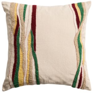 Kave Home Barevn&yacute; povlak na pol&scaron;t&aacute;ř Sirea 50 x 50 cm