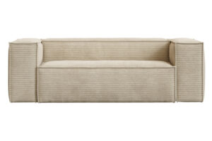 Kave Home B&eacute;žov&aacute; man&scaron;estrov&aacute; pohovka Blok 210 cm