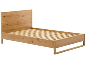 Kave Home Dubov&aacute; jednolůžkov&aacute; postel Alguema 90 x 190 cm