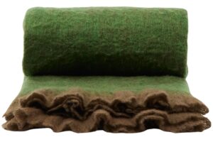 Kave Home Zelen&yacute; pl&eacute;d Odelna 170 x 130 cm