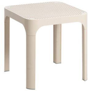 Nardi B&eacute;žov&yacute; plastov&yacute; zahradn&iacute; stolek Net 40 x 40 cm