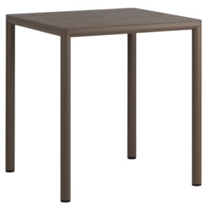 Nardi Hněd&yacute; zahradn&iacute; stůl Piave 70 x 70 cm