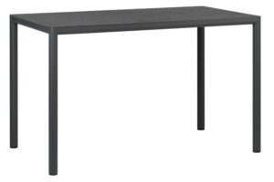 Nardi Tmavě &scaron;ed&yacute; zahradn&iacute; stůl Piave 120 x 70 cm