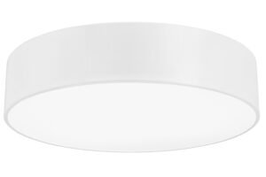 Nova Luce B&iacute;l&eacute; kovov&eacute; stropn&iacute; světlo Finezza 45 cm