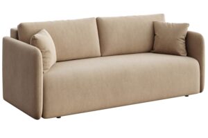 Rodier Světle hněd&aacute; rozkl&aacute;dac&iacute; pohovka Chaum 220 cm