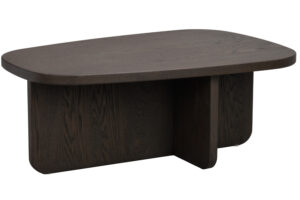 Rowico Hněd&yacute; dubov&yacute; koneferenčn&iacute; stolek BILLINGS 89 x 59 cm