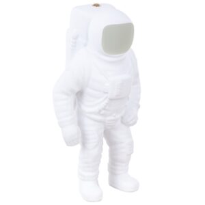 Seletti B&iacute;l&aacute; stoln&iacute; LED lampa Cosmic Flashing Starman