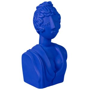 Seletti Modr&aacute; keramick&aacute; dekorativn&iacute; so&scaron;ka Poppea 45 cm