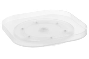 YAMAZAKI Plastov&yacute; otočn&yacute; &uacute;ložn&yacute; organiz&eacute;r Tower 20 x 20 cm