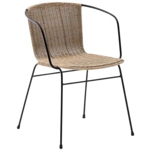 Zahradn&iacute; židle z uměl&eacute;ho ratanu Kave Home Eltiera II