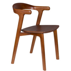 Zuiver Hněd&aacute; j&iacute;deln&iacute; židle NORTHWOOD