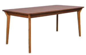 Zuiver Hněd&yacute; dřevěn&yacute; j&iacute;deln&iacute; rozkl&aacute;dac&iacute; stůl ELLEN 180 x 90 cm