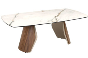 Angel Cerd&aacute; B&iacute;l&yacute; porcel&aacute;nov&yacute; konferenčn&iacute; stolek No. 2167