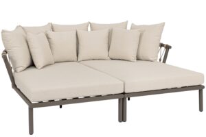 Bizzotto B&eacute;žovo - hněd&yacute; set dvou leh&aacute;tek Lanai