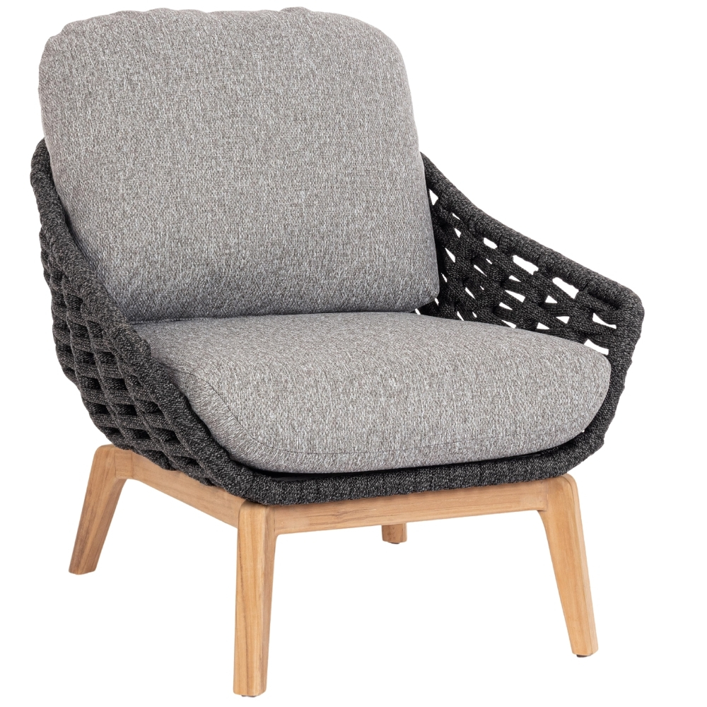 Bizzotto Šedé zahradní křeslo Tamires