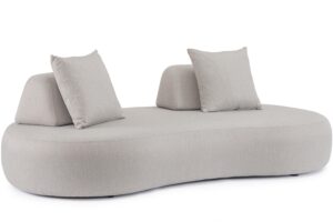 Bizzotto Světle &scaron;ed&aacute; zahradn&iacute; pohovka Cooper 225 cm