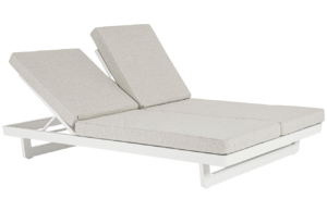 Bizzotto Světle &scaron;ed&eacute; l&aacute;tkov&eacute; zahradn&iacute; dvojleh&aacute;tko Infinity