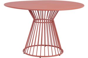 Bizzotto Terakotov&yacute; kovov&yacute; zahradn&iacute; stůl Austin &oslash; 120 cm