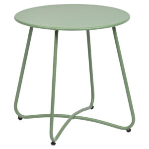 Bizzotto Zelen&yacute; kovov&yacute; zahradn&iacute; stolek Austin &oslash; 45 cm