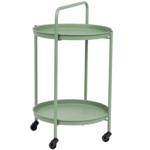 Bizzotto Zelen&yacute; zahradn&iacute; serv&iacute;rovac&iacute; stolek Austin 45 cm