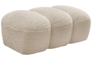 Bobochic Paris B&eacute;žov&aacute; boucl&eacute; podnožka Hippolyte 105 x 68 cm