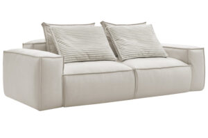 Bobochic Paris B&eacute;žov&aacute; koženkov&aacute; trojm&iacute;stn&aacute; pohovka Boheme 260 cm