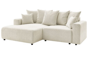 Bobochic Paris B&iacute;l&aacute; rozkl&aacute;dac&iacute; pohovka Atilla 244 cm