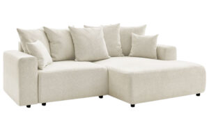 Bobochic Paris B&iacute;l&aacute; rozkl&aacute;dac&iacute; pohovka Atilla 244 cm