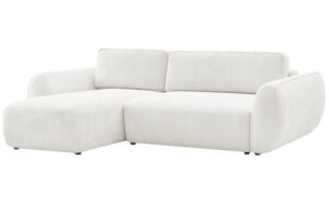 Bobochic Paris B&iacute;l&aacute; rozkl&aacute;dac&iacute; pohovka Denise 258 cm