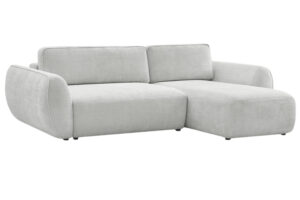 Bobochic Paris Světle &scaron;ed&aacute; rozkl&aacute;dac&iacute; pohovka Denise 258 cm