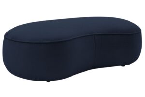 Bobochic Paris Tmavě modr&aacute; podnožka Saint-Germain 147 x 90 cm