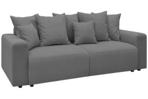 Bobochic Paris Tmavě &scaron;ed&aacute; man&scaron;estrov&aacute; rozkl&aacute;dac&iacute; pohovka Envy 245 cm