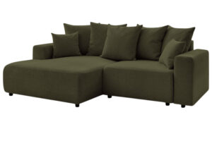 Bobochic Paris Zelen&aacute; rozkl&aacute;dac&iacute; pohovka Atilla 244 cm