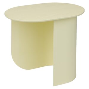 FEST Amsterdam Světle žlut&yacute; odkl&aacute;dac&iacute; stolek Plateau 44 x 32 cm