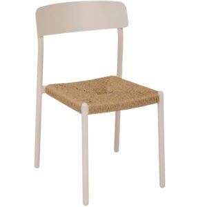 Hesp&eacute;ride B&eacute;žov&aacute; kovov&aacute; zahradn&iacute; židle Wistty s v&yacute;pletem