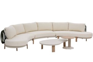 Hesp&eacute;ride Zahradn&iacute; set dvou stolků a pohovky Mylore