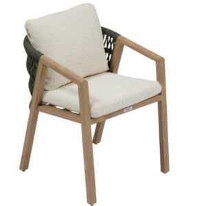 Hesp&eacute;ride Zelen&aacute; kovov&aacute; zahradn&iacute; židle Mylore