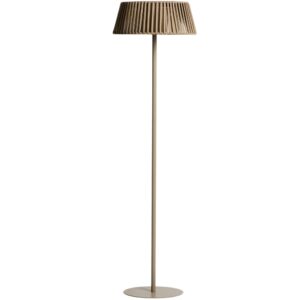 Kave Home B&eacute;žov&aacute; zahradn&iacute; sol&aacute;rn&iacute; LED lampa Aldet 160 cm