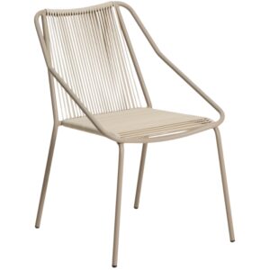 Kave Home B&eacute;žov&aacute; zahradn&iacute; židle Zivia