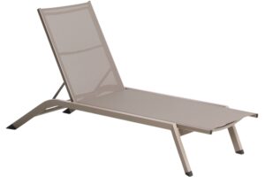 Kave Home B&eacute;žov&eacute; hlin&iacute;kov&eacute; zahradn&iacute; leh&aacute;tko Capraia