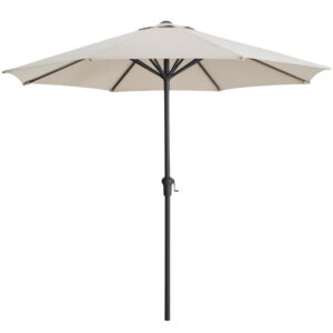 Kave Home B&eacute;žovo-&scaron;ed&yacute; slunečn&iacute;k Milna &oslash; 300 cm