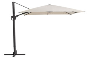 Kave Home B&eacute;žovo-&scaron;ed&yacute; slunečn&iacute;k Noli 300 x 300 cm