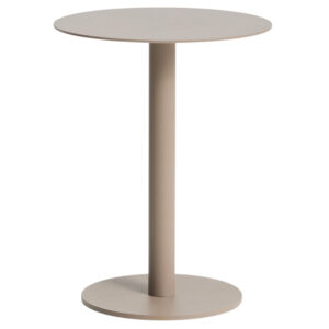 Kave Home B&eacute;žov&yacute; hlin&iacute;kov&yacute; zahradn&iacute; stolek Asinara ⌀ 40 cm