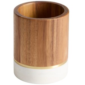 Kave Home Dřevěn&yacute; stojan na kuchyňsk&eacute; n&aacute;čin&iacute; Nover