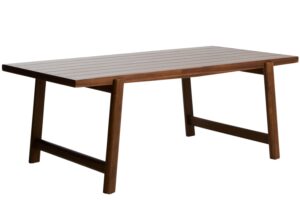 Kave Home Dřevěn&yacute; zahradn&iacute; j&iacute;deln&iacute; stůl Itani 200 x 100 cm