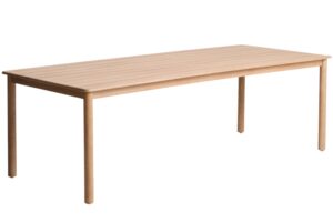 Kave Home Dřevěn&yacute; zahradn&iacute; stůl Sori 240 x 100 cm