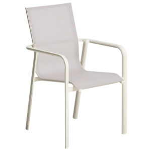 Kave Home Kr&eacute;mov&aacute; hlin&iacute;kov&aacute; zahradn&iacute; židle Canea