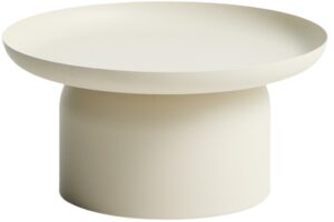 Kave Home Kr&eacute;mov&yacute; kovov&yacute; zahradn&iacute; stolek Arcola &Oslash; 70 cm