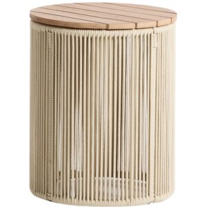 Kave Home Kr&eacute;mov&yacute; zahradn&iacute; stolek Dandara 40 cm